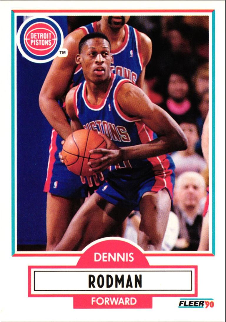 1990 Fleer Dennis Rodman