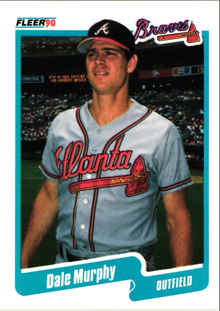 1990 Fleer Dale Murphy