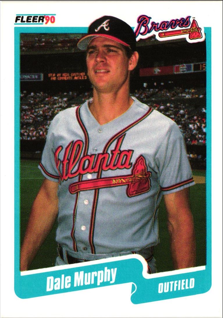 1990 Fleer Dale Murphy