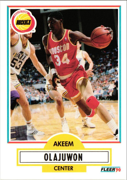 1990 Fleer Akeem Olajuwon