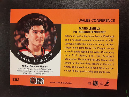 1990 Pro Set All Star Mario Lemieux