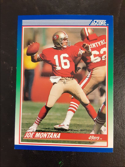 1990 Score Joe Montana