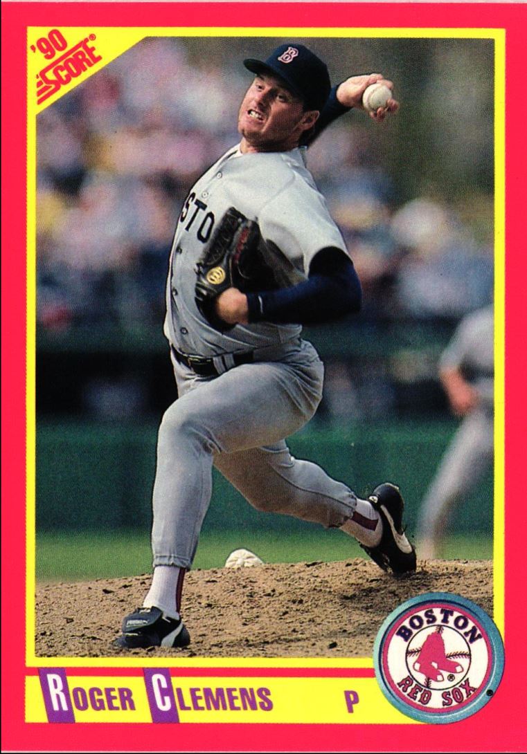 1990 Score Roger Clemens