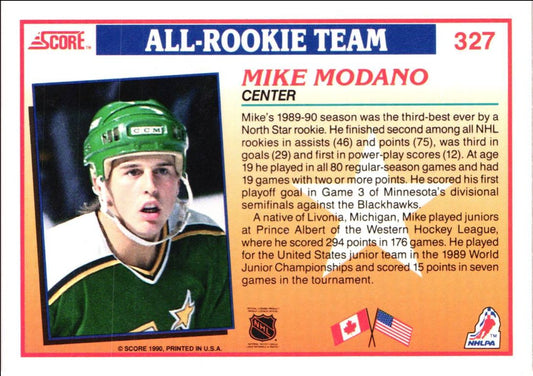 1990 Score Mike Modano