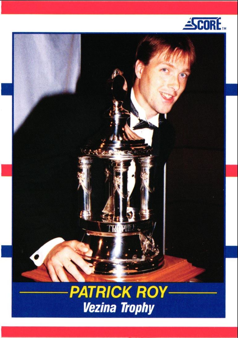 1990 Score Patrick Roy