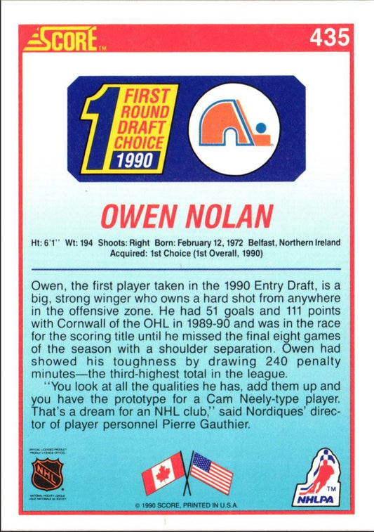 1990 Score Owen Nolan