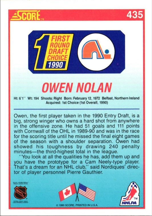 1990 Score Owen Nolan