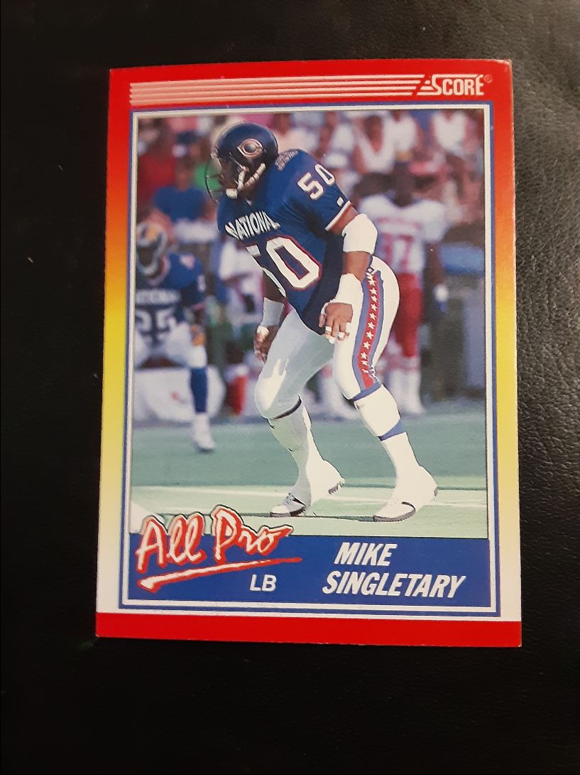 1990 Score Mike Singletary