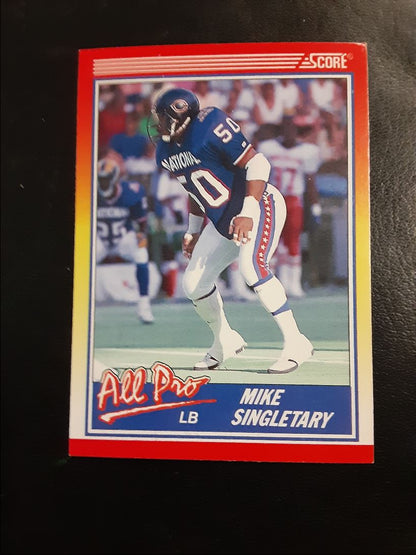 1990 Score Mike Singletary