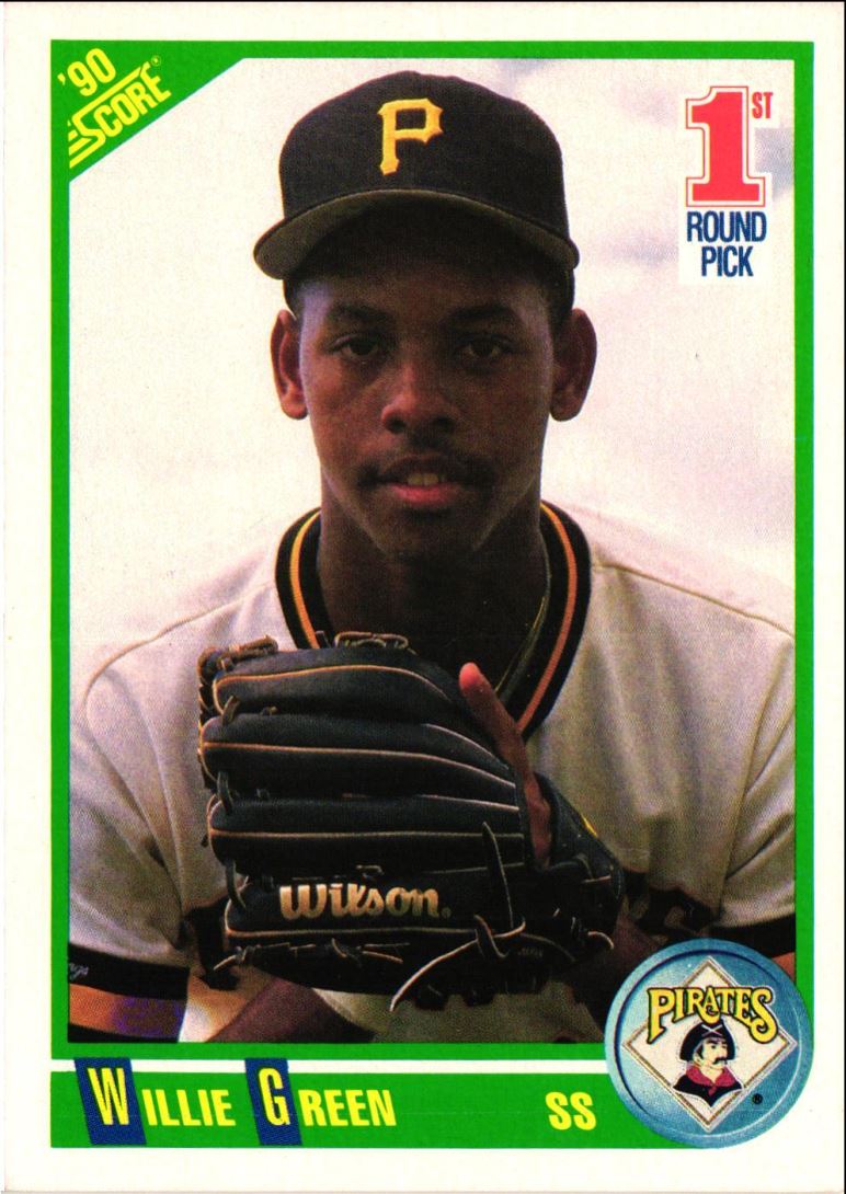 1990 Score Willie Greene