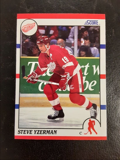 1990 Score American Steve Yzerman