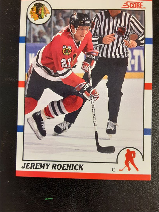 1990 Score Canadian Jeremy Roenick
