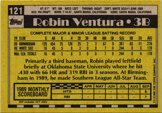 1990 Topps Robin Ventura