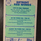 1990 Topps Detroit Red Wings