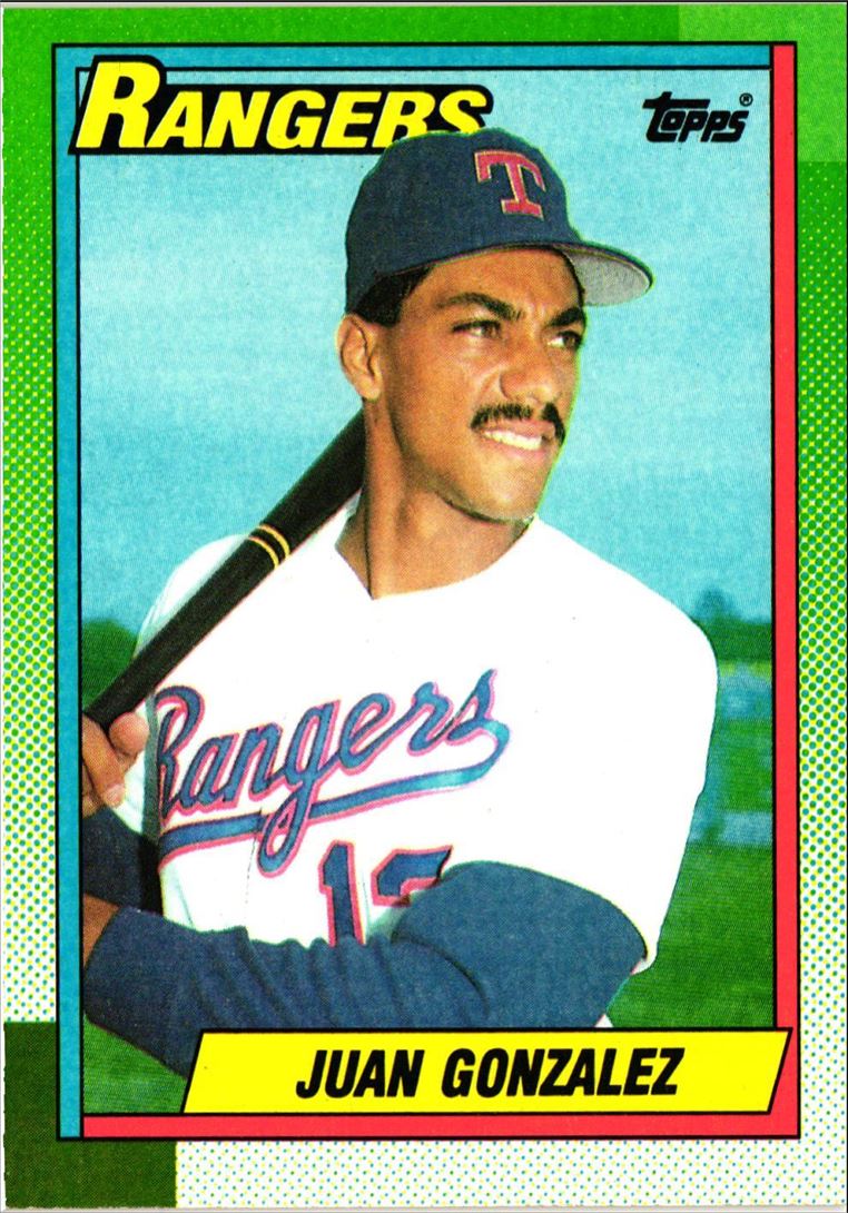 1990 Topps Juan Gonzalez