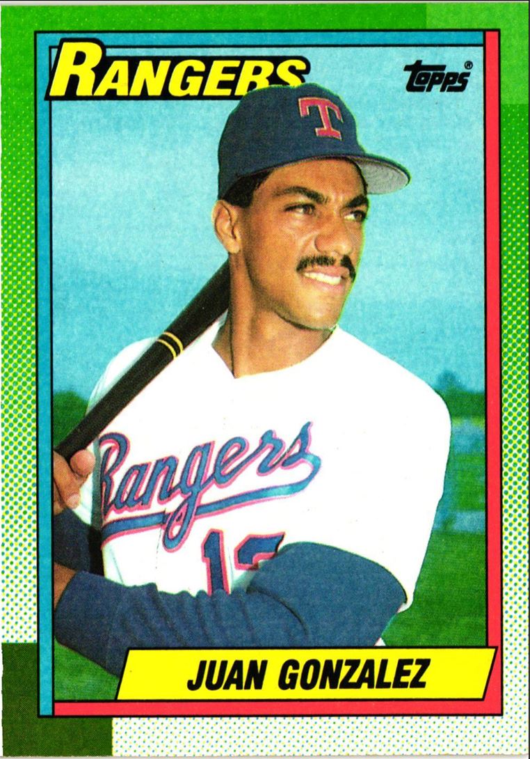 1990 Topps Juan Gonzalez