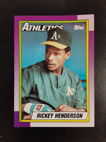 1990 Topps Rickey Henderson