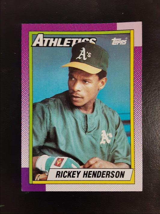 1990 Topps Rickey Henderson