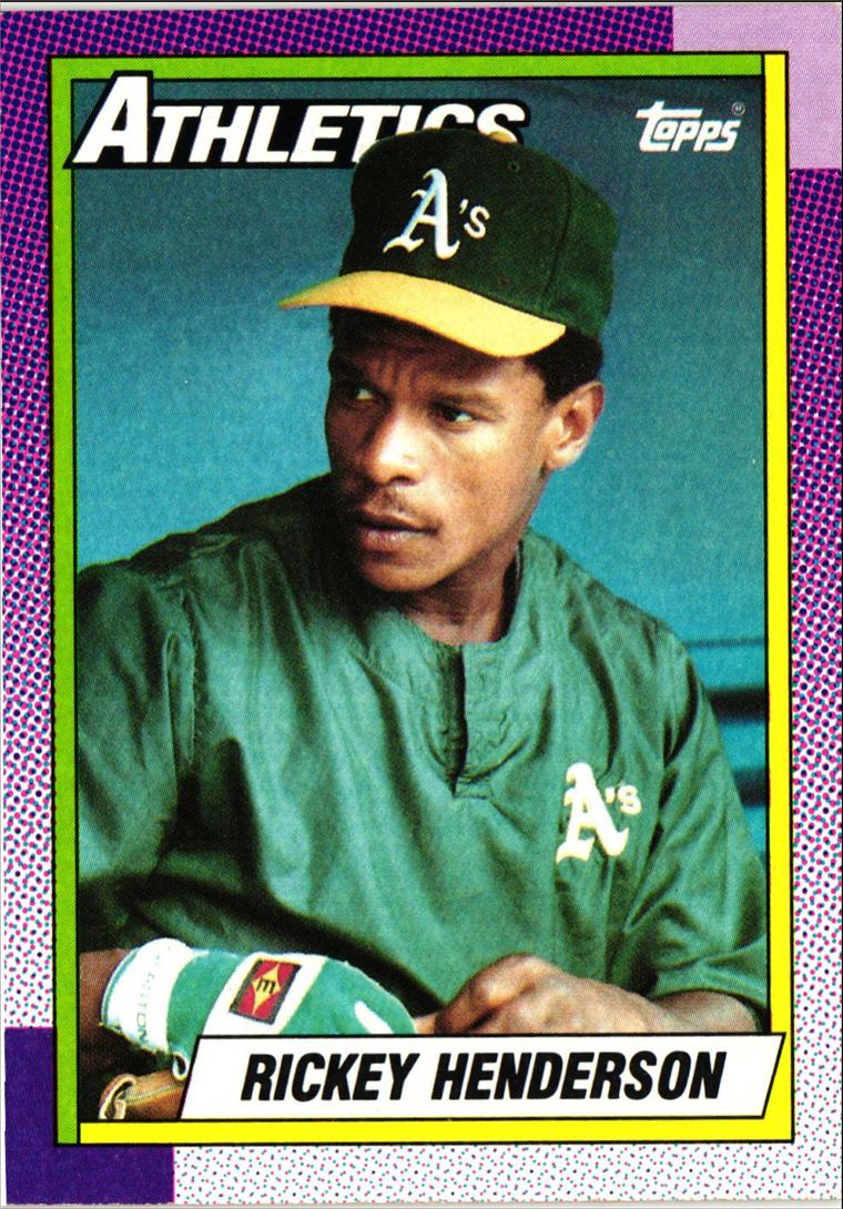 1990 Topps Rickey Henderson