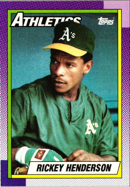 1990 Topps Rickey Henderson