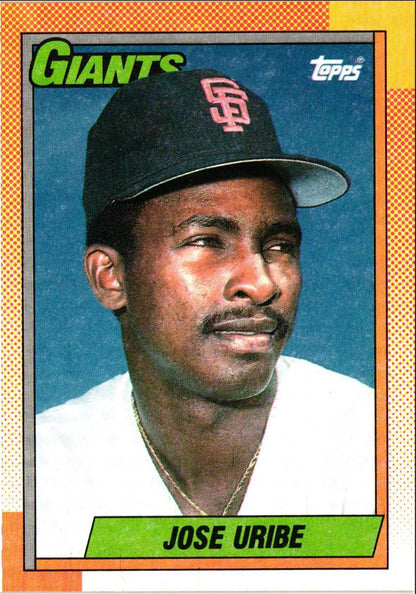 1990 Topps Jose Uribe