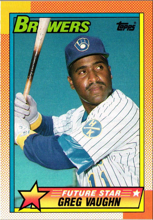 1990 Topps Greg Vaughn