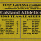 1990 Topps Tony LaRussa
