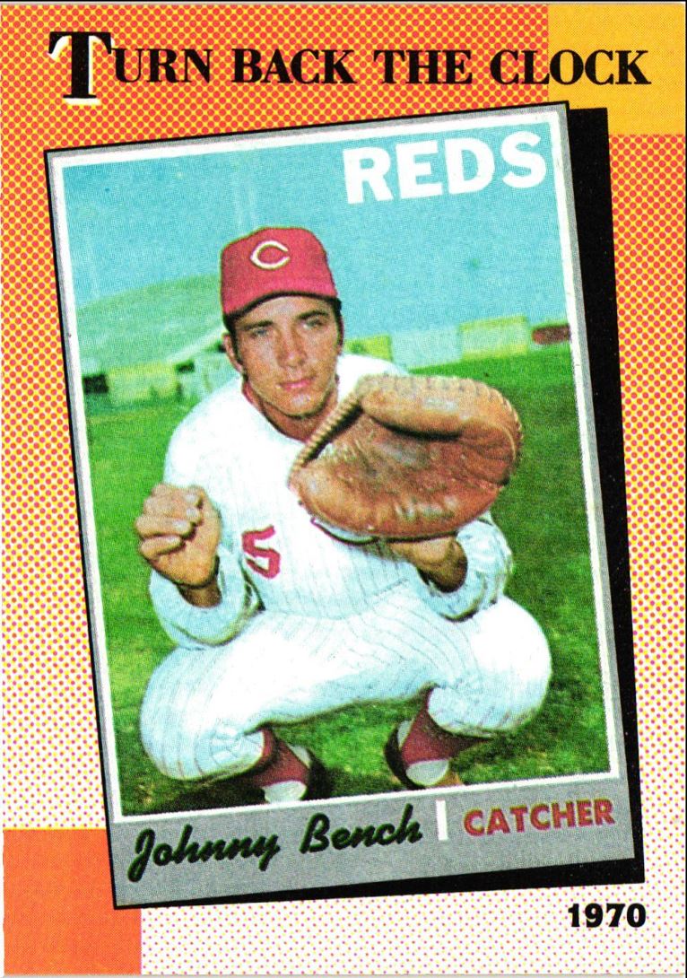 1990 Topps Johnny Bench