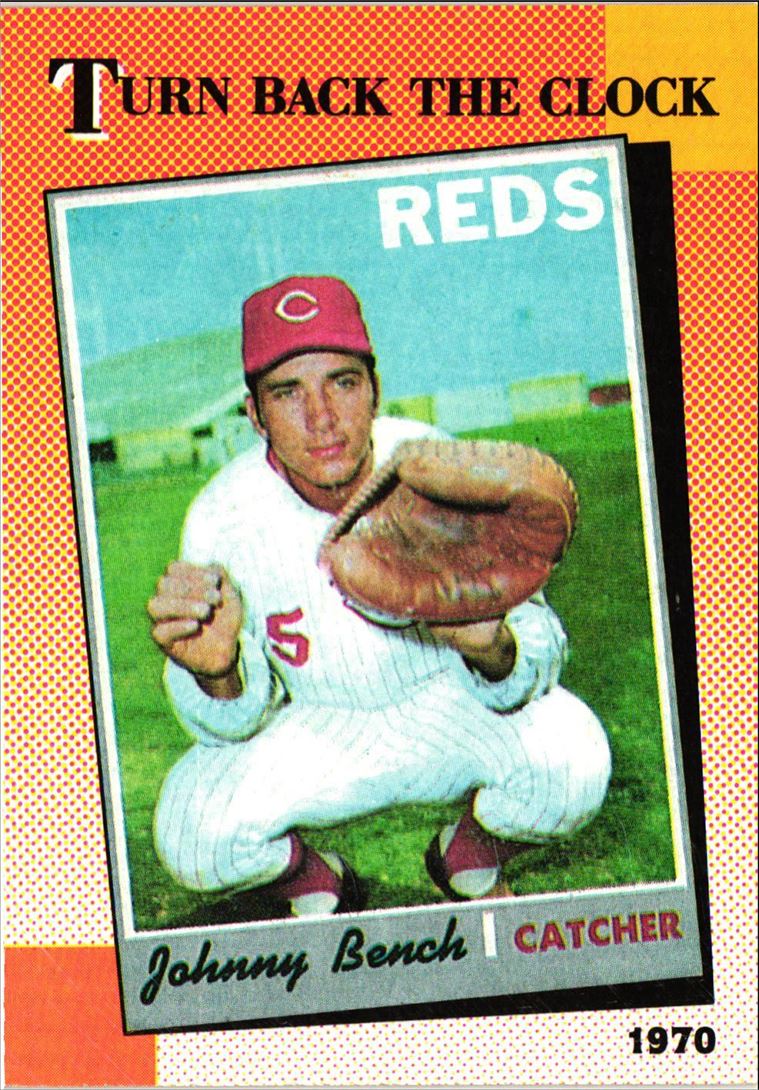 1990 Topps Johnny Bench