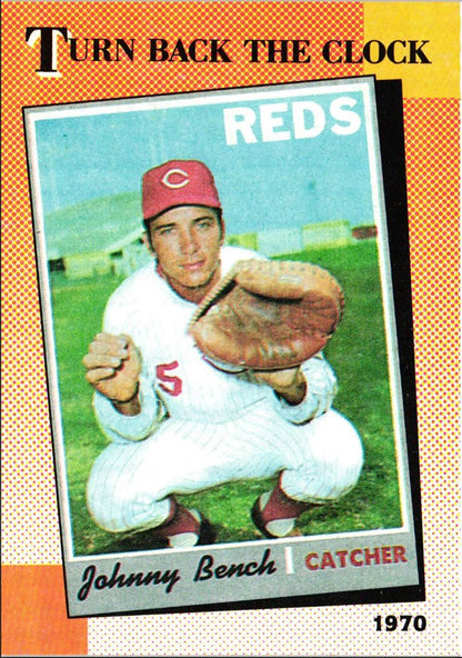 1990 Topps Johnny Bench