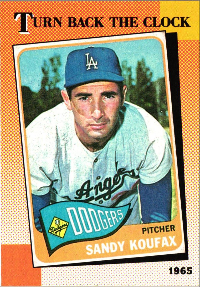 1990 Topps Sandy Koufax