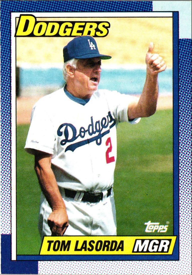 1990 Topps Tom Lasorda