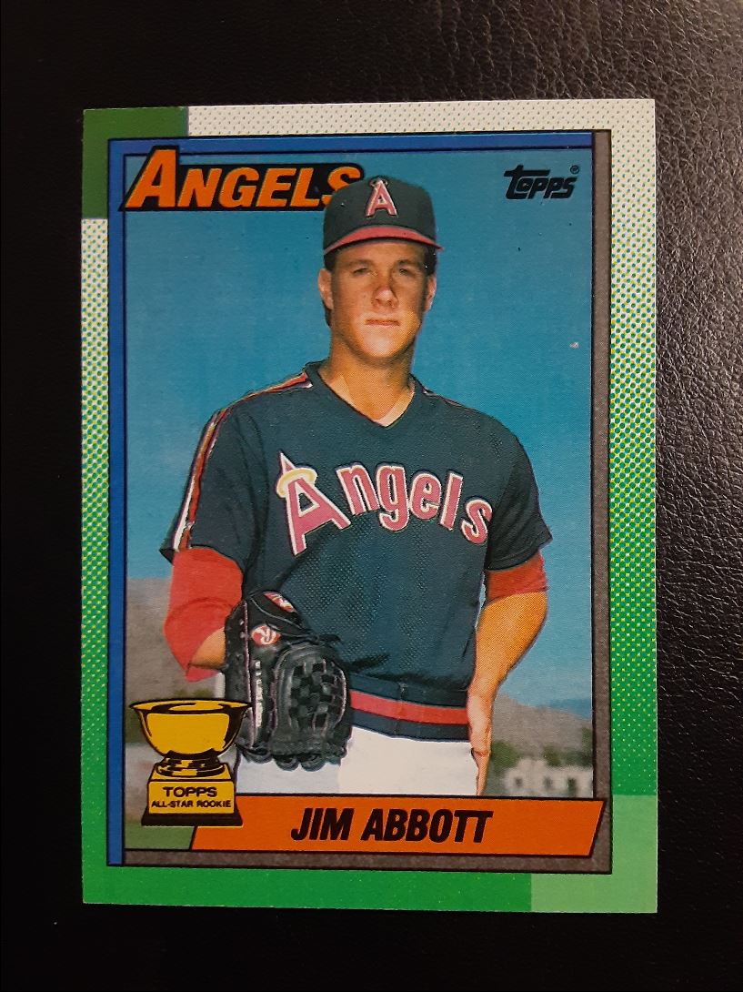 1990 Topps Jim Abbott