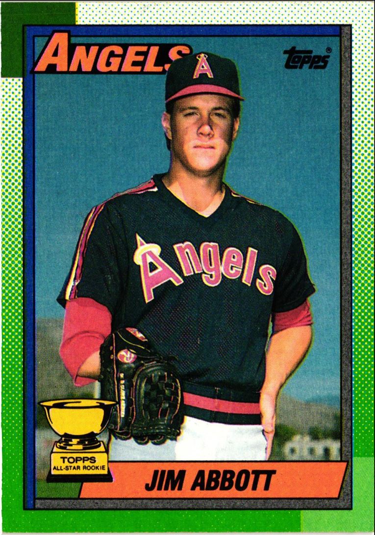 1990 Topps Jim Abbott