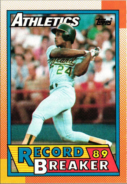 1990 Topps Rickey Henderson