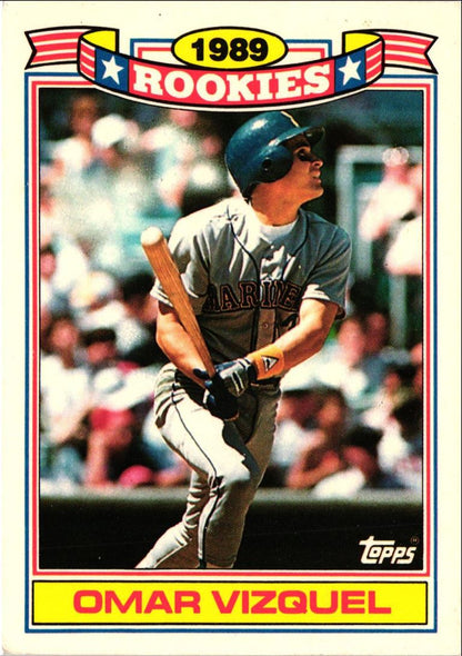 1990 Topps Glossy Rookies Omar Vizquel