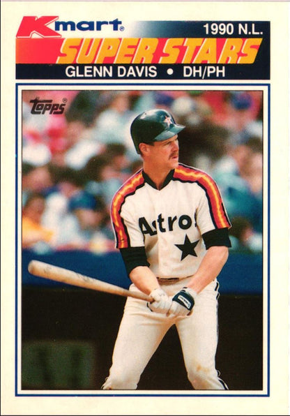 1990 Topps Kmart Super Stars Glenn Davis