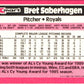 1990 Topps Kmart Super Stars Bret Saberhagen