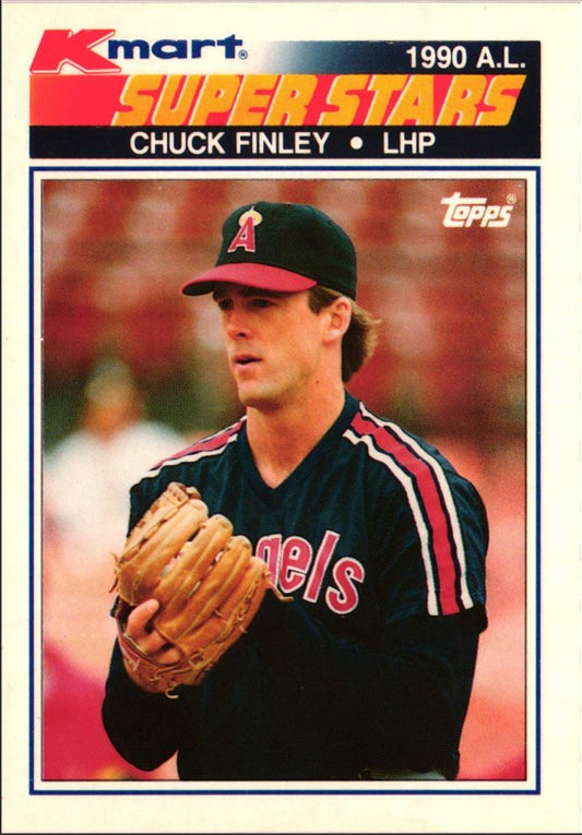 1990 Topps Kmart Super Stars Chuck Finley