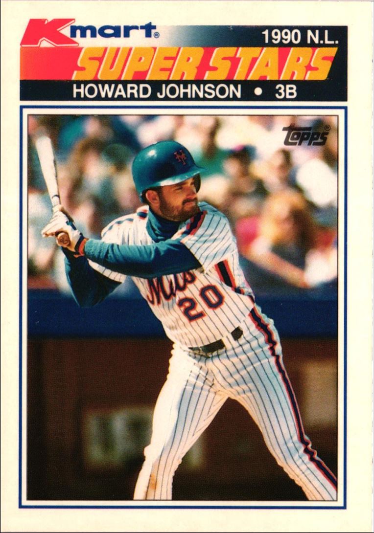 1990 Topps Kmart Super Stars Howard Johnson