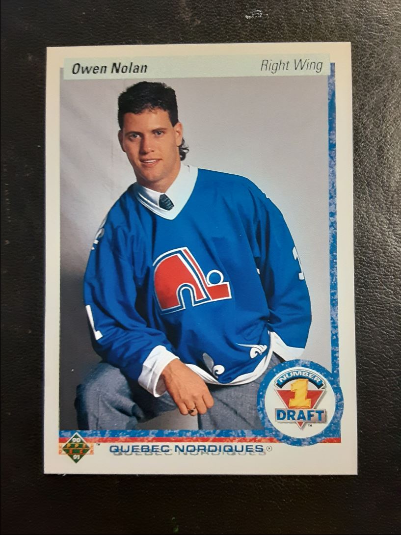 1990 Upper Deck Owen Nolan