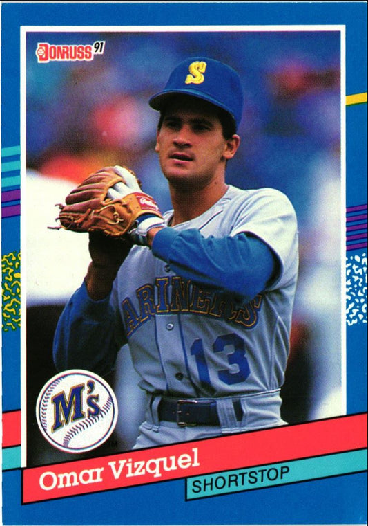 1991 Donruss Omar Vizquel