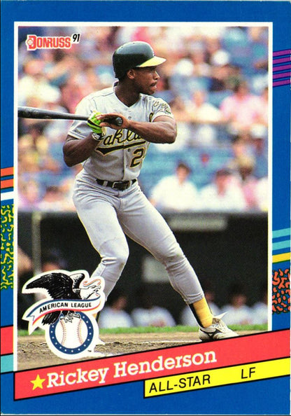 1991 Donruss Rickey Henderson