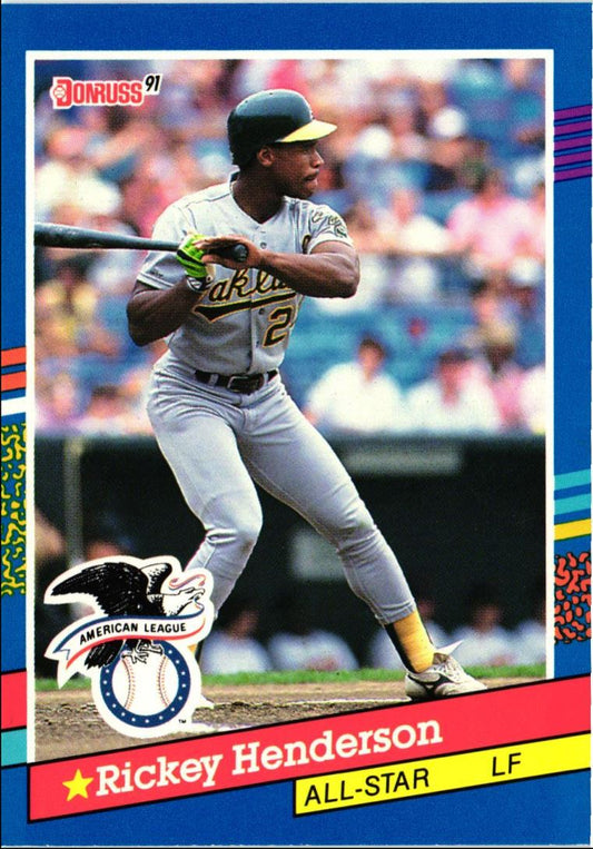 1991 Donruss Rickey Henderson