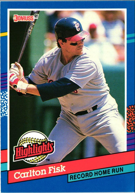 1991 Donruss Bonus Cards Carlton Fisk