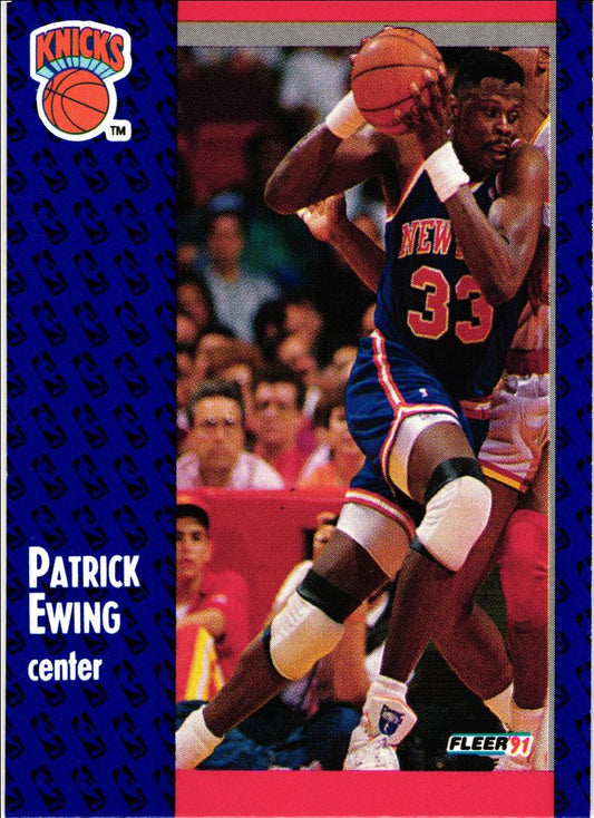 1991 Fleer Patrick Ewing