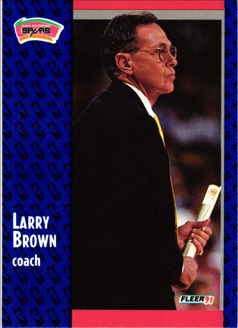 1991 Fleer Larry Brown