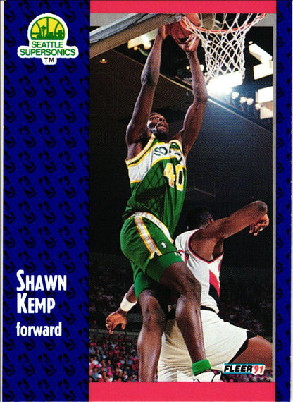 1991 Fleer Shawn Kemp