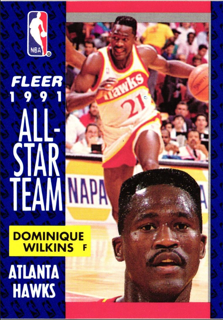 1991 Fleer Dominique Wilkins