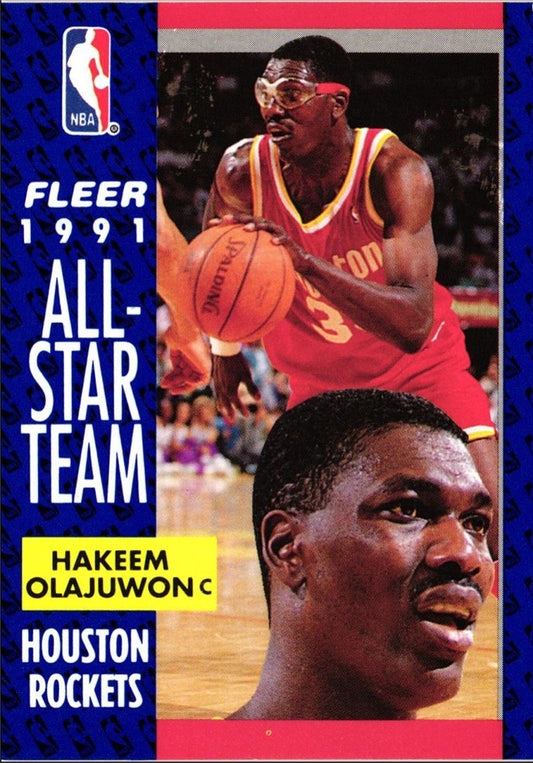 1991 Fleer Hakeem Olajuwon